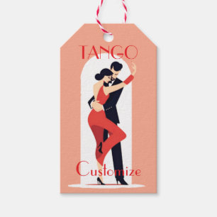 Étiquettes-cadeau Danseurs de tango Thunder_Cove