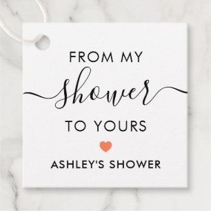 Étiquettes Cadeau De Ma Douche À La Vôtre, Réception De Mariage Cora