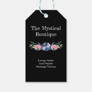 Étiquettes-cadeau Déesse Céleste Triple Lune Métaphysique Mystique