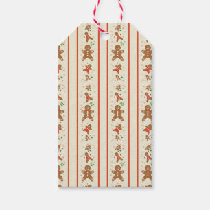 Étiquettes-cadeau Défilé de pain d'épice de Vickie-Cream