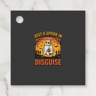 Étiquettes Cadeau Déguisement de fantôme Halloween