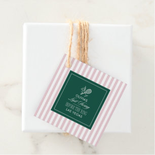 Étiquettes Cadeau Dernier Swing avant l'enterrement de vie de jeune 