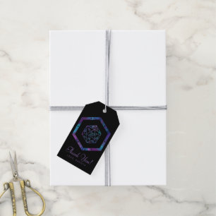 Étiquettes-cadeau Dés à jouer RPG   Joueur de jeu de société de fant
