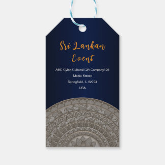 Étiquettes-cadeau Design d'invitation Sri Lanka