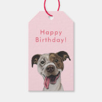 Dessin Joyeux Pit Bull Dog | Joyeux anniversaire
