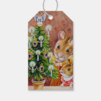 Dickens Christmas Tree Trimming Souris Art