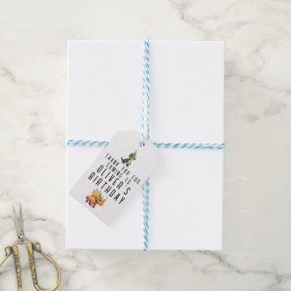 Étiquettes-cadeau Dinsoaur fête d'anniversaire merci