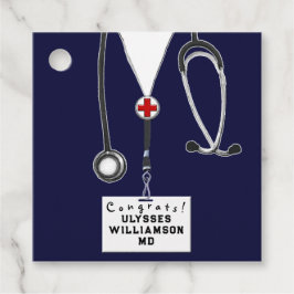 Étiquettes Cadeau Docteur Médicale