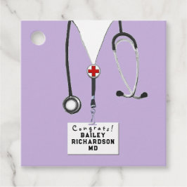 Étiquettes Cadeau Docteur Médicale