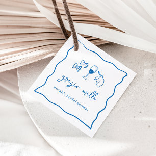 Étiquettes Cadeau Dolce Vita Fête des mariées manuscrite