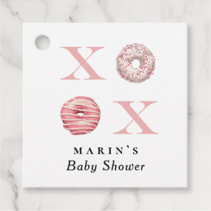 Étiquettes Cadeau Donut XOXO