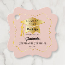 Dorée | Blush Pink Grad Classe Casquette de 2023 M