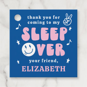 Étiquettes Cadeau Dormir avant l'anniversaire