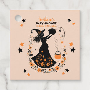 Étiquettes Cadeau Double Trouble Brew - Un Baby shower Halloween jum