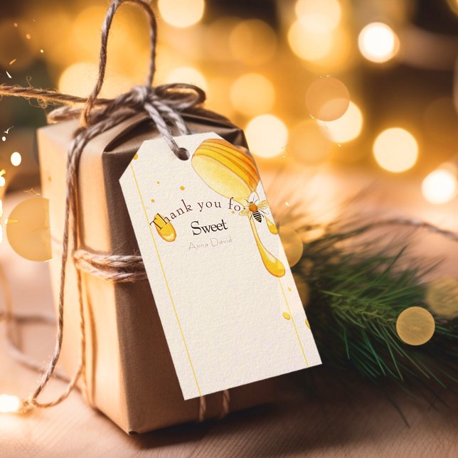 Étiquettes-cadeau Douce comme peut être baby shower (Créateur téléchargé)