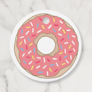 Étiquettes Cadeau Doux arroses Donut Personnalisé