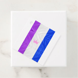 Étiquettes Cadeau Drapeau de fierté de la culture drag de SlipperyJo