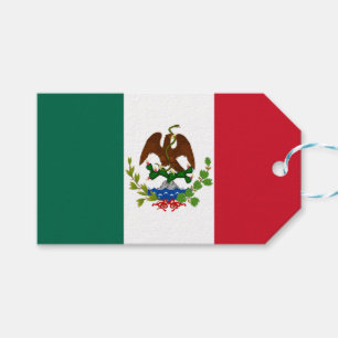 Étiquettes-cadeau Drapeau de la République mexicaine : 1824-1835, Pè