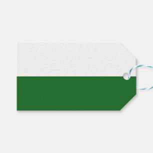 Étiquettes-cadeau Drapeau de Saxe (État allemand)