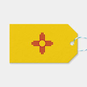 Étiquettes-cadeau Drapeau du Nouveau-Mexique (État américain)
