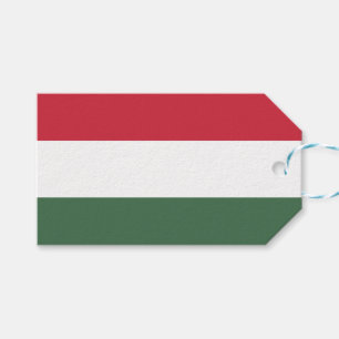 Étiquettes-cadeau Drapeau hongrois