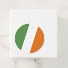 Étiquettes Cadeau Drapeau irlandais