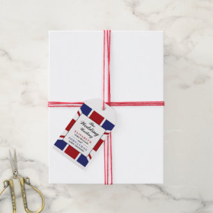 Étiquettes-cadeau Drapeau Union Jack Mariage britannique Faveur
