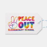École primaire Peace Out Tie Dye Dernier jour