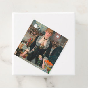 Étiquettes Cadeau Édouard Manet Un bar aux Folies-Bergère