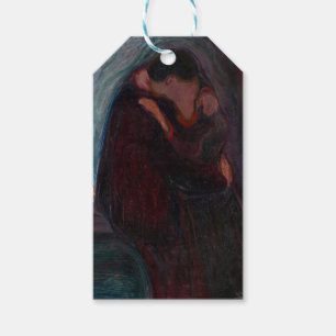 Étiquettes-cadeau Edvard Munch - Le baiser