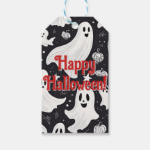 Éffrayant Ghost Halloween noir blanc
