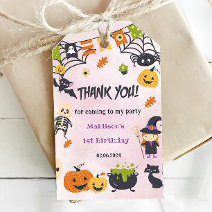 Étiquettes Cadeau éffrayant Halloween Cute Ghost M
