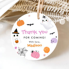 Étiquettes Cadeau Éffrayant Un Halloween 1er Anniversaire