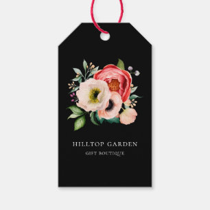 Étiquettes-cadeau Elégant aquarelle florale Tarifs