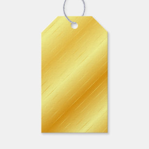 Étiquettes-cadeau Elégant Modèle moderne personnalisé Gold tendan