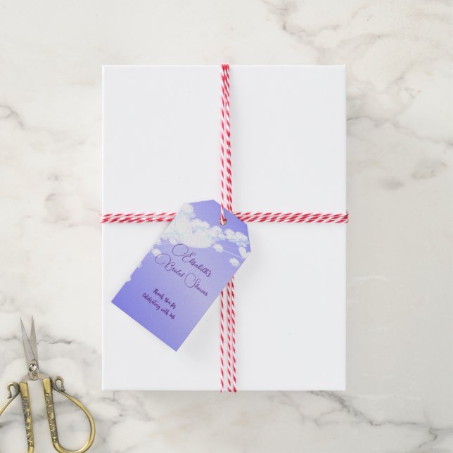 Étiquettes-cadeau Elégant rêve (Avec de la ficelle)
