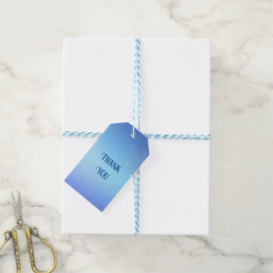 Étiquettes-cadeau Elégant vert rose bleu scintillant design pour Mar