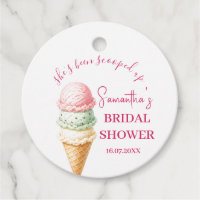 Elle a été écumée Ice Cream Bridal Shower
