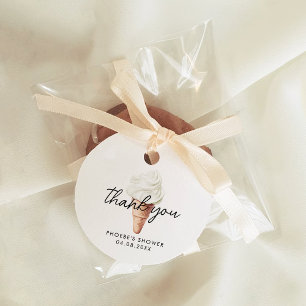 Étiquettes Cadeau Elle a été ramassée Salle de mariage parfum vanill