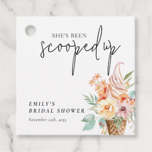 Étiquettes Cadeau Elle a été récupérée Shower de mariage