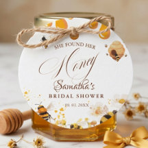 Elle a trouvé sa douche de mariée abeille miel
