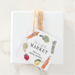 Étiquettes Cadeau Elle n'est pas à la Fête des mariées du marché des