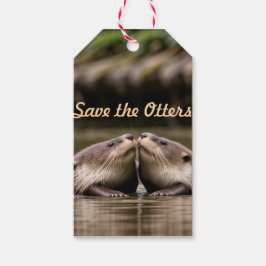Étiquettes-cadeau Enregistrer les Otters