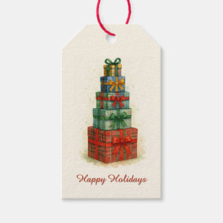 Étiquettes-cadeau Ensembles de Noël festifs