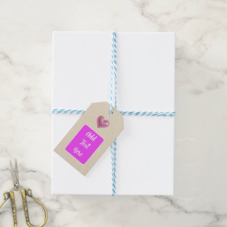 Étiquettes-cadeau Enterrement de vie de jeune fille Rose