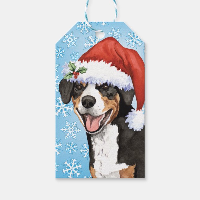 Étiquettes-cadeau Entlebucher (Devant)
