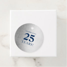 Étiquettes Cadeau ENTREPRISE ANNIVERSAIRE élégant affaires marine ar