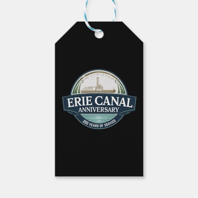 Étiquettes-cadeau Erie Canal 200th Anniversary (Devant)