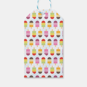Étiquettes-cadeau Esquimaux d'été de Kawaii/Popsicles