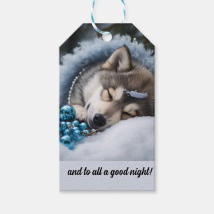 Étiquettes-cadeau Et à tous une bonne nuit